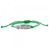 Pulsera Ama Verde Plata Rústica*Eguzkilore Discount