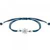 Pulsera Basic Colors Hilo Azul Plata*Eguzkilore Clearance