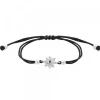 Pulsera Basic Colors Hilo Negro y Circonita Negra*Eguzkilore Best