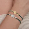 Pulsera Basic Colors Verde Plata*Eguzkilore