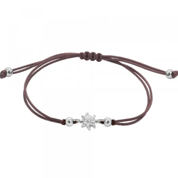 Pulsera Basic Marrón Plata*Eguzkilore Sale