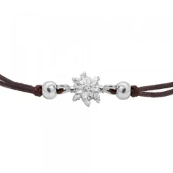 Pulsera Basic Marrón Plata*Eguzkilore Sale