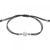 Pulsera Basic Negra Plata*Eguzkilore Discount