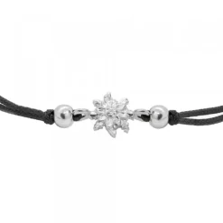 Pulsera Basic Negra Plata*Eguzkilore Discount