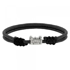 Pulsera Basílica de El Pilar Charm de Plata*Eguzkilore Clearance