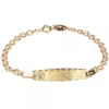 Pulsera Bebé Oro Eslabones 14,5cm Personalizable*Eguzkilore Online