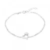 Pulsera Bihotza Plata*Eguzkilore New