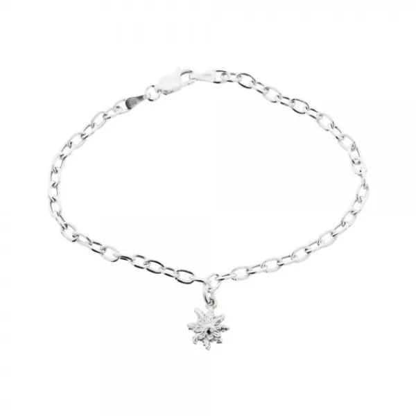 Pulsera Cadena Rolo Alargada Plata*Eguzkilore Best