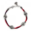 Pulsera Camino de Santiago Azul y Roja*Eguzkilore Hot