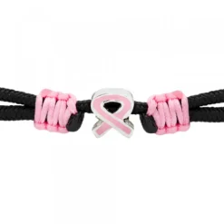 Pulsera Contra el Cáncer de Máma Lazo Rosa*Eguzkilore Clearance