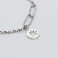 Pulsera Eslabones Jaspeados Plata*Eguzkilore Online