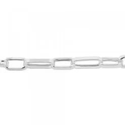 Pulsera Eslabones Alargados de Plata*Eguzkilore