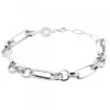 Pulsera Eslabones 3+1 de Plata*Eguzkilore Clearance