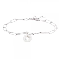 Pulsera Eslabones Martelé de Plata*Eguzkilore Online