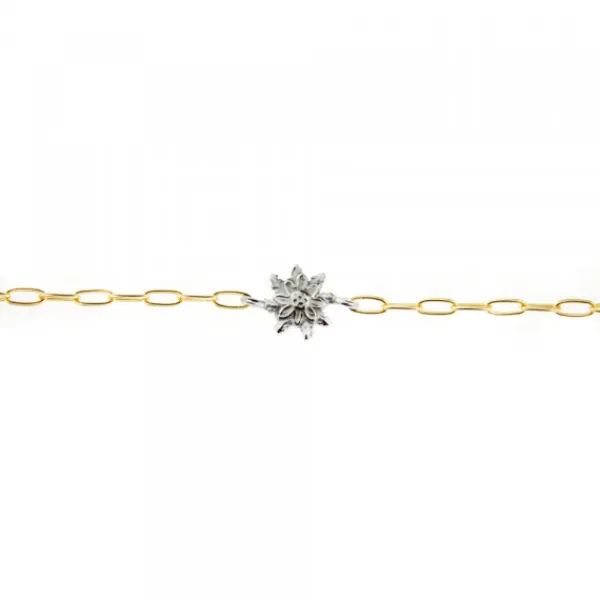 Pulsera Eslabones Plata Dorada y Plata*Eguzkilore