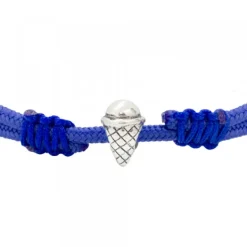 Pulsera Helado Charm de Plata*Eguzkilore