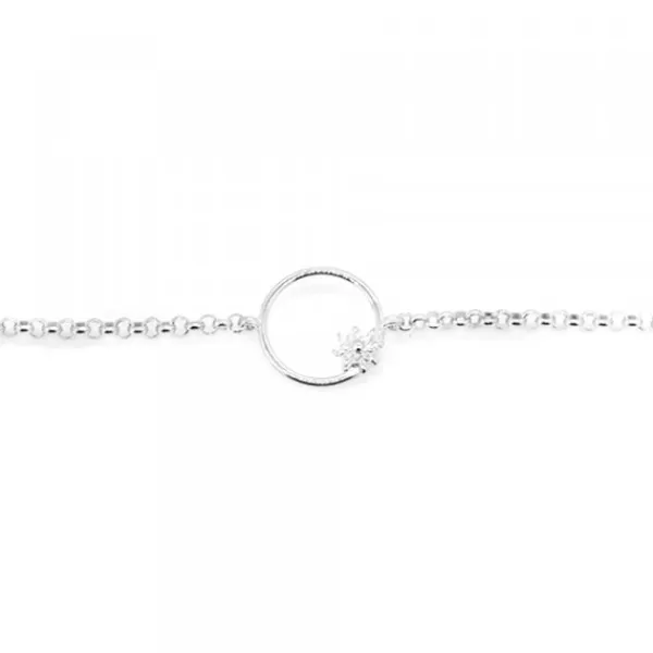Pulsera Luna Llena Plata*Eguzkilore Best