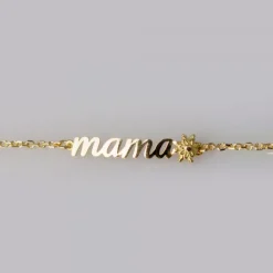 Pulsera Mamá con de Oro*Eguzkilore Clearance