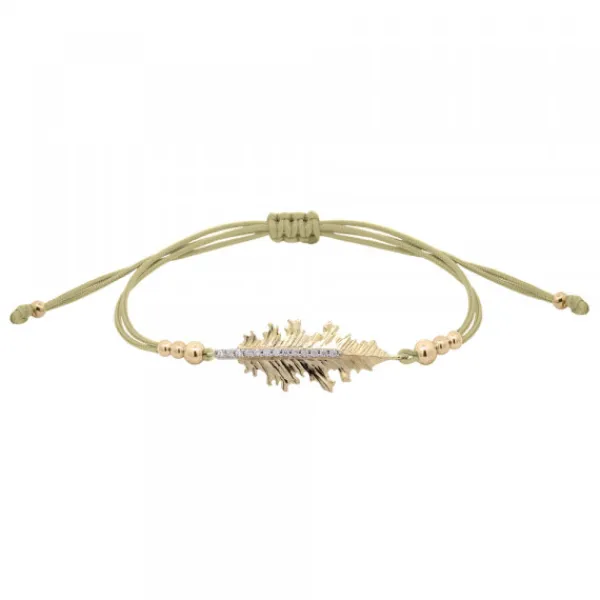 Pulsera Mari Plata Dorada y Circonitas Blancas*Eguzkilore Online