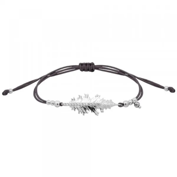 Pulsera Mari Plata y Circonitas Blancas*Eguzkilore Discount