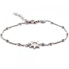 Pulsera Mountain de Plata con Cadena de Bolitas*Eguzkilore Online
