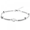 Pulsera Mountain de Plata con Estrellas y Bolitas*Eguzkilore Online