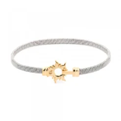 Pulsera Mountain Rígida Acero Bicolor*Eguzkilore Online