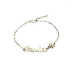 Pulsera Paula de Plata Dorada*Eguzkilore Sale