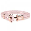 Pulsera Paul Hewitt de Cuero Rosa y Acero Rosa*Eguzkilore Best