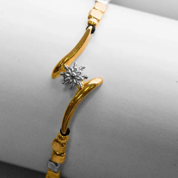 Pulsera Tximist de Plata Bicolor*Eguzkilore Clearance